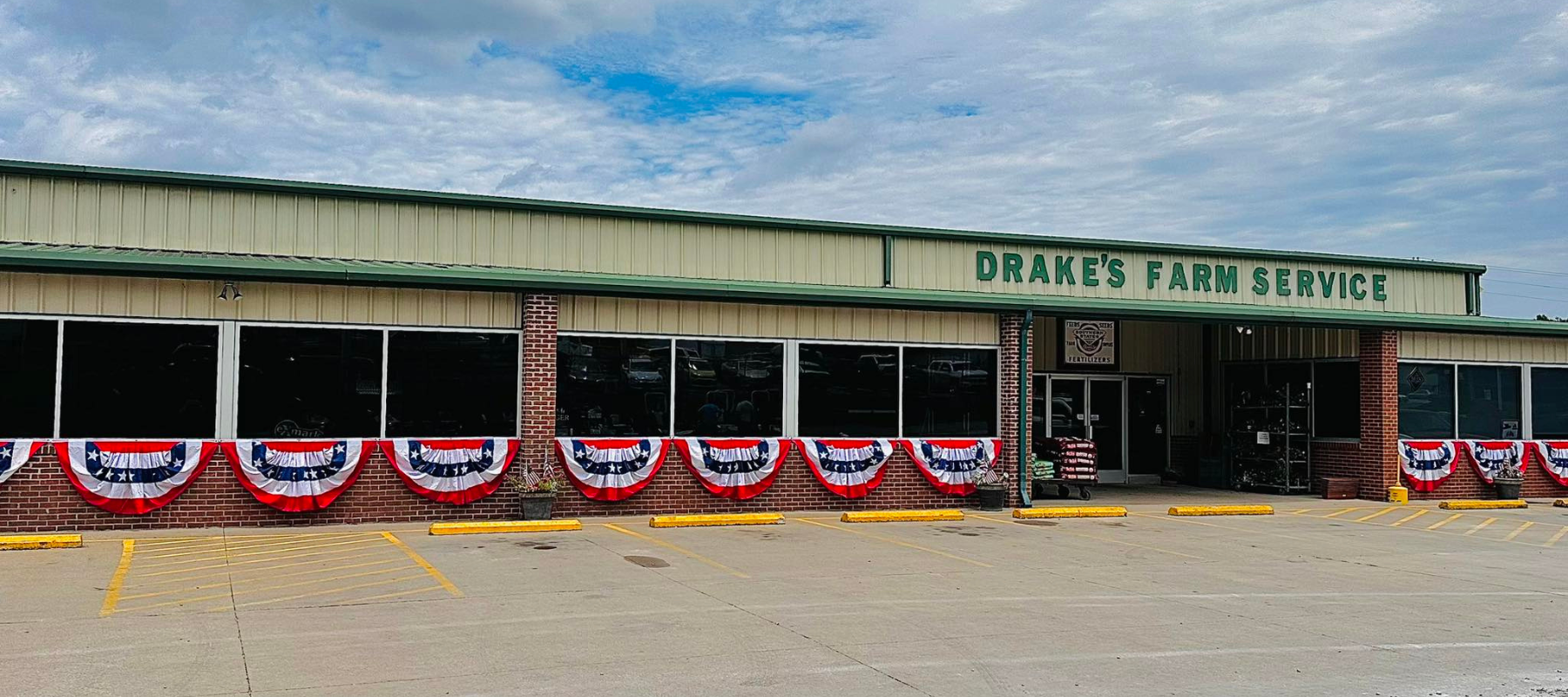 Drake's Farm Service store front